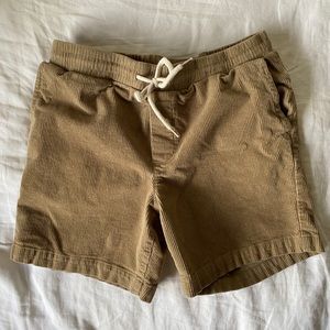 Men’s Tilly’s RSQ Tan Corduroy Shorts